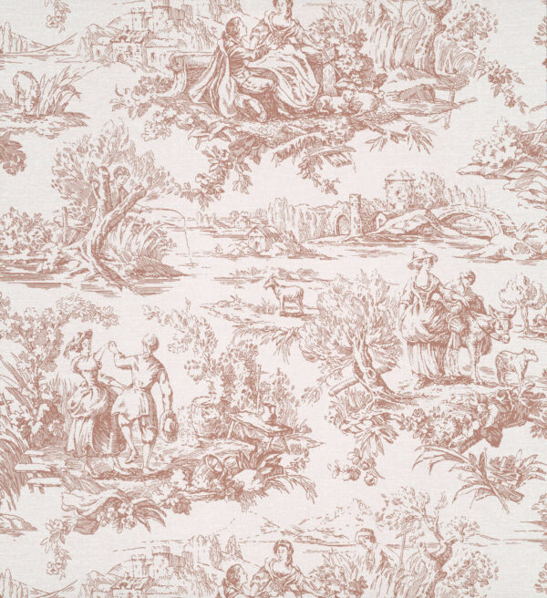 Lovers' Toile - Blush
